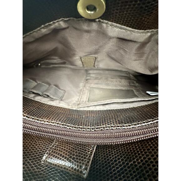 Vintage Bueno Multi Patterned Faux Leather Animal Print Shoulder Bag - Picture 7 of 8